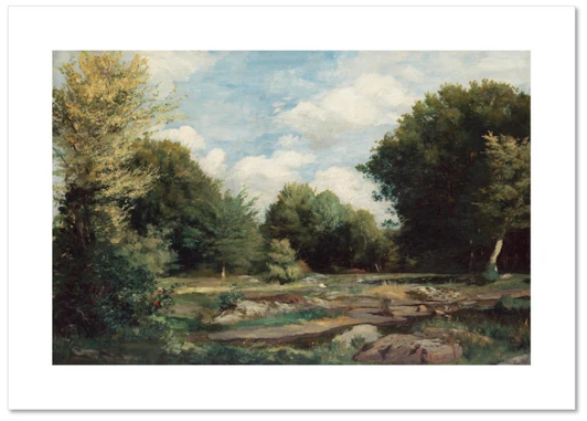 Clearing in the Woods - Renoir 11x14 Print