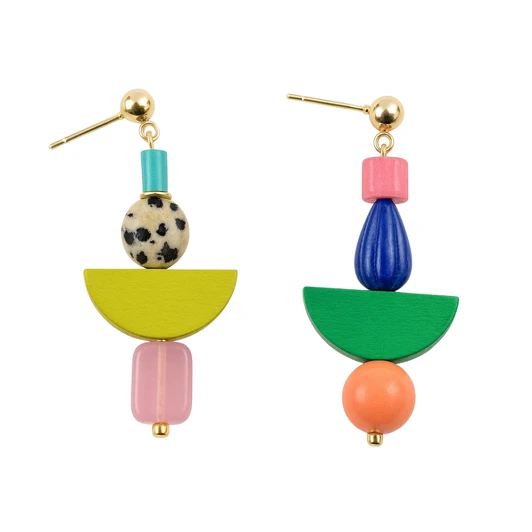 OG Multicolor Beaded Mix/Match Earrings