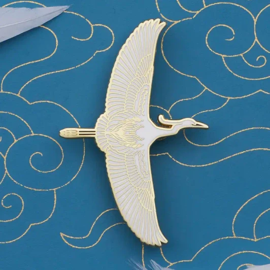 Little Egret Pin