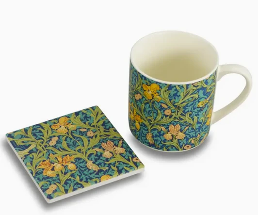 Iris Arts & Crafts Coaster