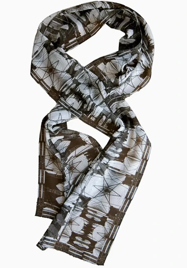 Brooklyn Bridge Silk Scarf