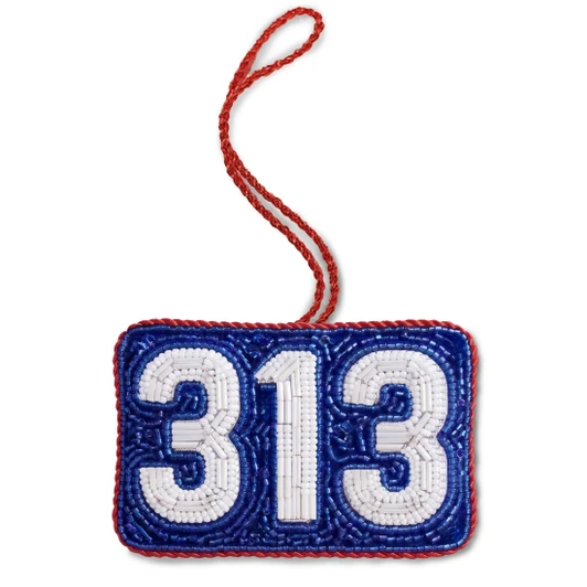 313 Beaded Ornament