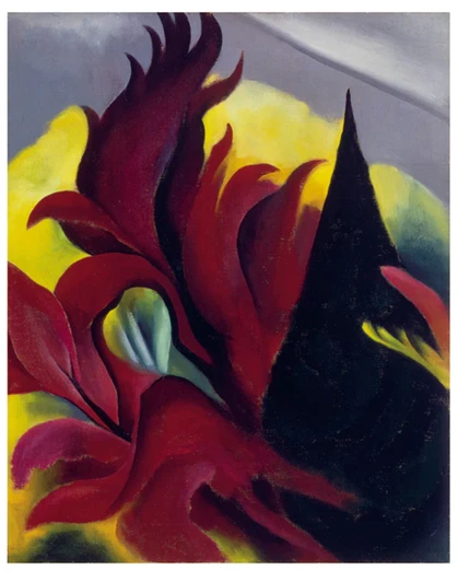 O'Keeffe Trees Boxed Notecards