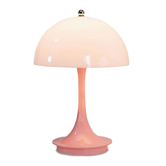 Mushroom Touch Desk Lamp - Pink