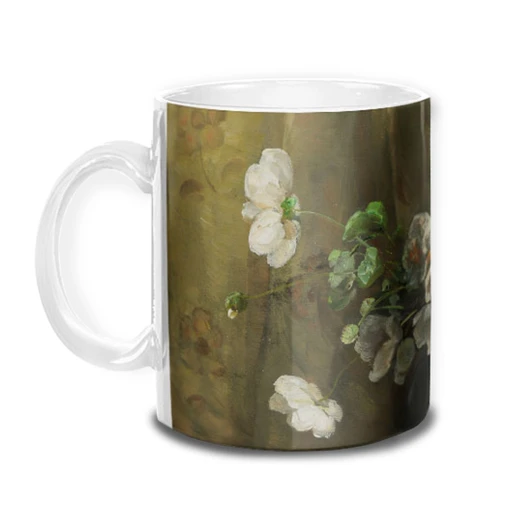 Floral Still Life, Porter Mug