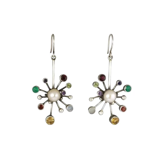 Mid Century Big Bang SS Earrings