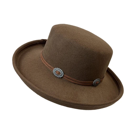 Kettle Edge Western Hat - Brown