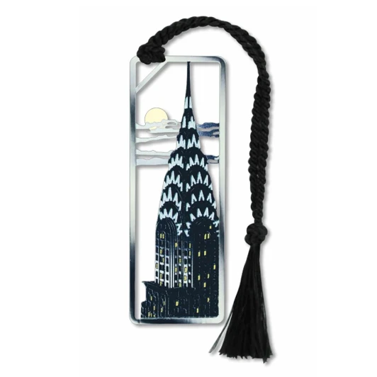 Chrysler Building Metal Bookmark