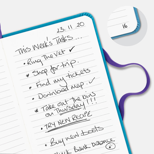 Bookaroo Pocket Notebook - Purple