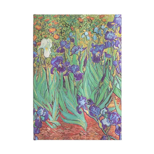Van Gogh's Irises Midi Unlined Journal