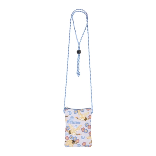 Crane Tapestry Crossbody Bag