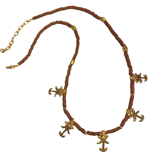 Jaguars Ceramic Necklace