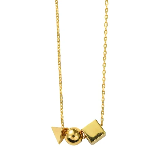 Wright's Childhood Block Necklace