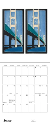 Motawi Tileworks Mini 2027 Calendar
