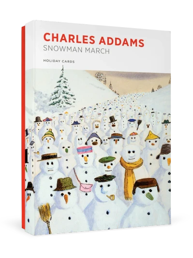 Charles Addams: Snowman March Holiday Cards