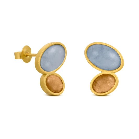 Alegria Murano Stud Earrings