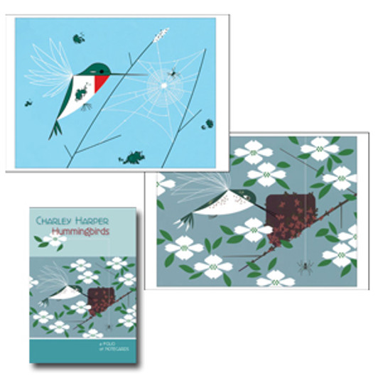 Charley Harper Hummingbirds Notecard Folio Charley Harper Hummingbirds Notecard Folio
