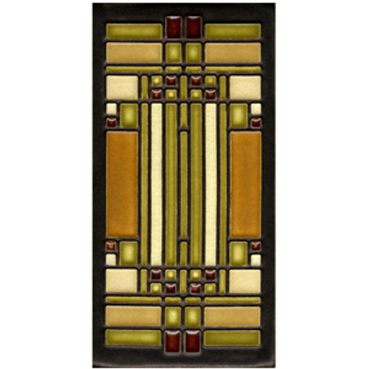 Motawi Tileworks Frank Lloyd Wright Skylight Tile 4x8
