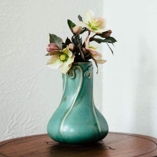 Pewabic Pottery Snowdrop Vase Pewabic Pottery Snowdrop Vase