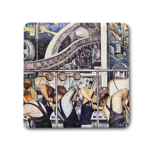 Detroit Industry Transmission Detail, Rivera Coaster