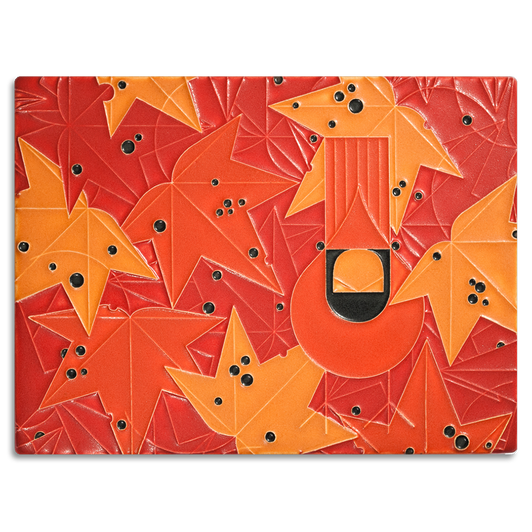 Motawi Tileworks Charley Harper Under the Sweetgum Tile 6x8