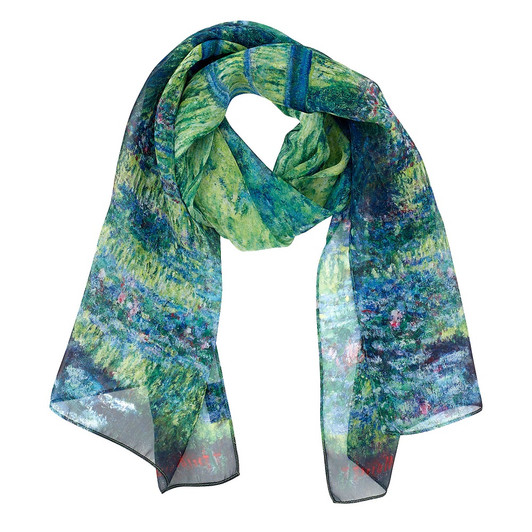 Louis C. Tiffany Daffodil Square Scarf