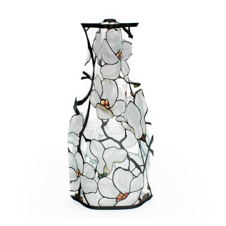 Magnolia Window, Louis Comfort Tiffany Expand Vase - Detroit
