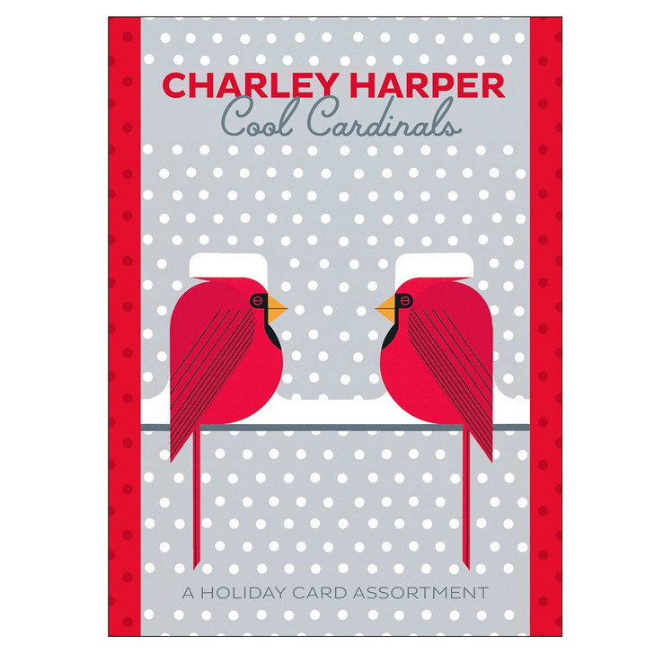 Charley Harper: Cool Cardinals Boxed Holiday Cards