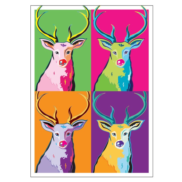 Rudolph Warhol Boxed Holiday Cards