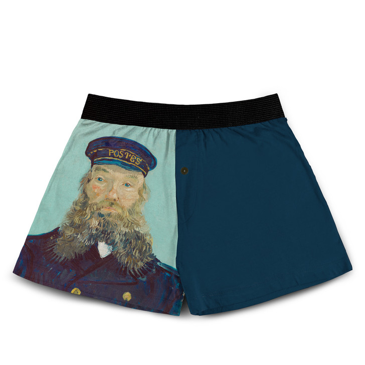 Portrait of Postman Roulin, Van Gogh Boxers