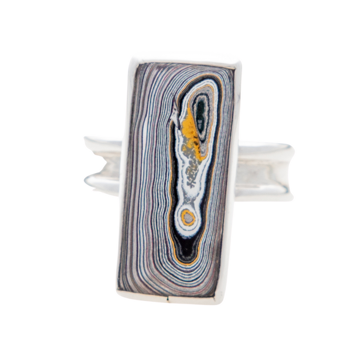 Fordite Ring Sz 7 A