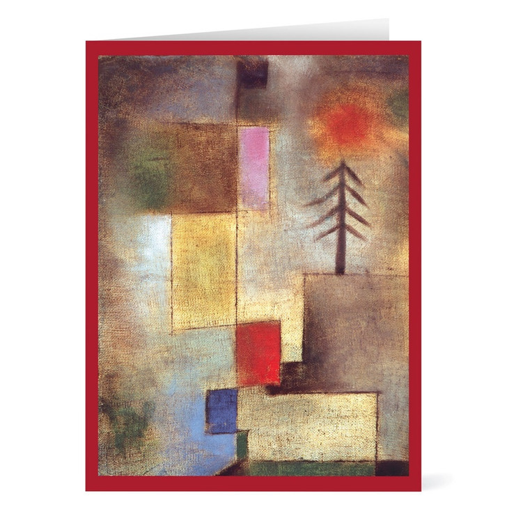 Little Painting with Pine Tree, Klee Boxed Cards