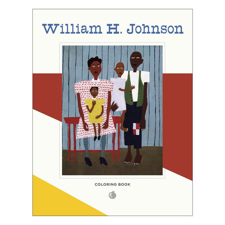 William H Johnson Coloring Book