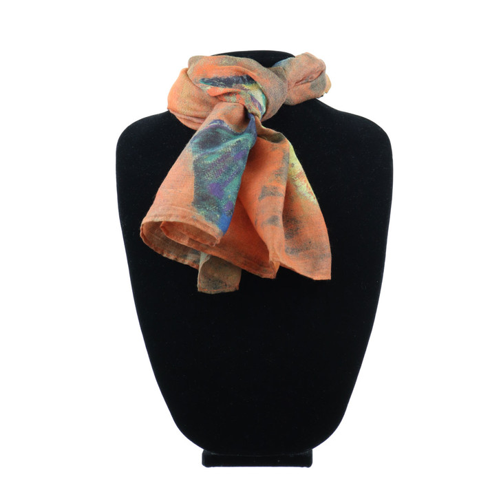 Evocation of Butterflies, Redon Poly Scarf