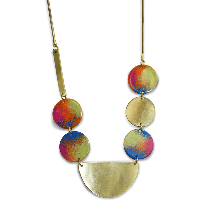 Color Composition Trip Necklace