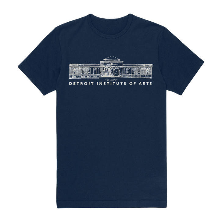 DIA Blueprint Tee, Navy