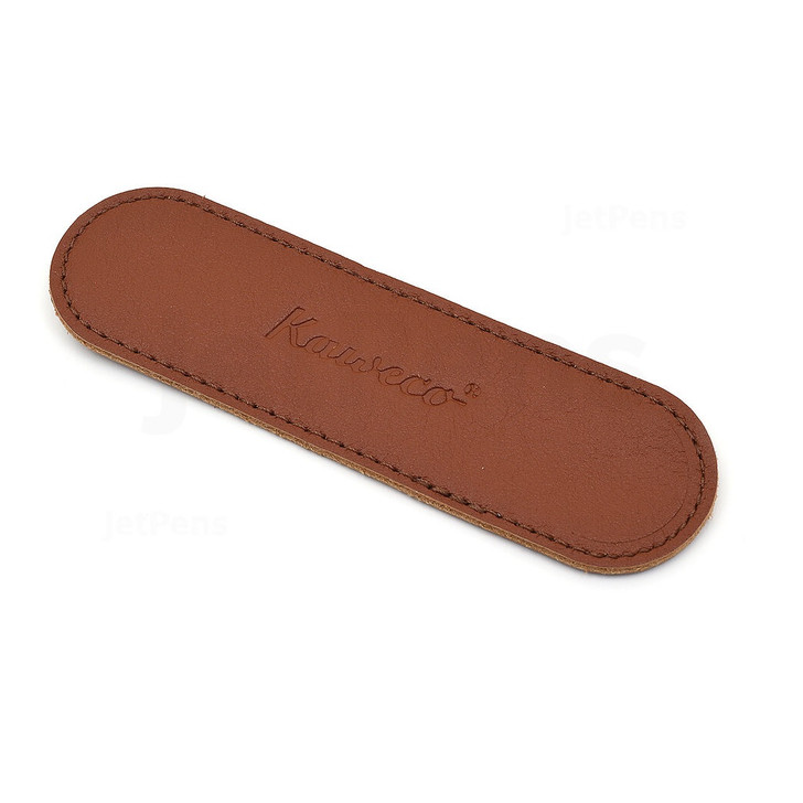 Leather Pencil Pouch, Brandy