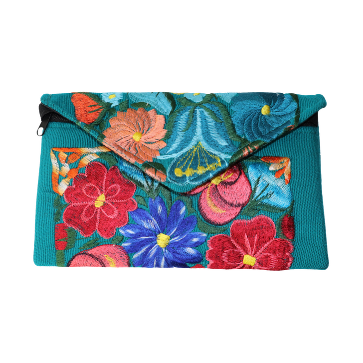 Embroidered Fiesta Clutch, Small