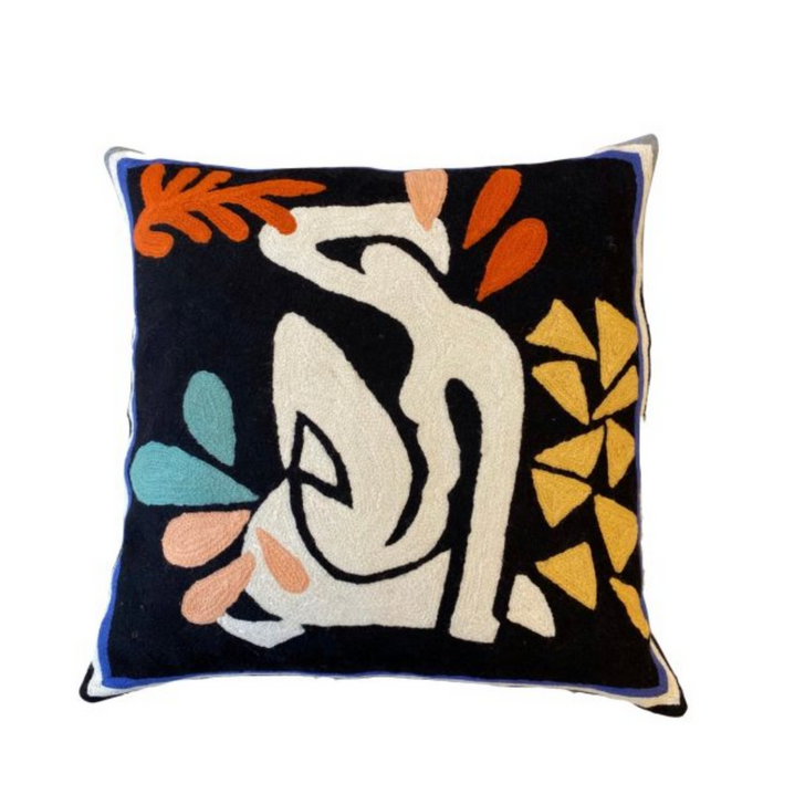 Spirit Femme Embroidery Pillow