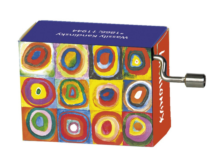 Color Study, Squares, Kandinsky Music Box