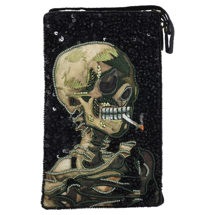 Smoking Skeleton, Van Gogh Club Bag
