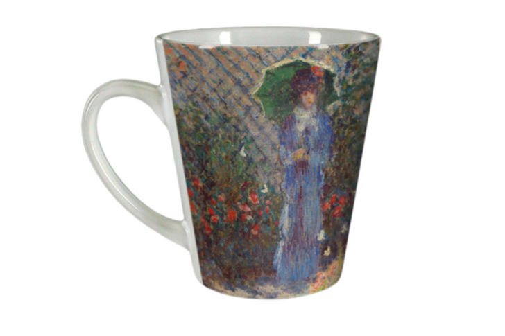 Rounded Flowerbed, Monet Latte Mug