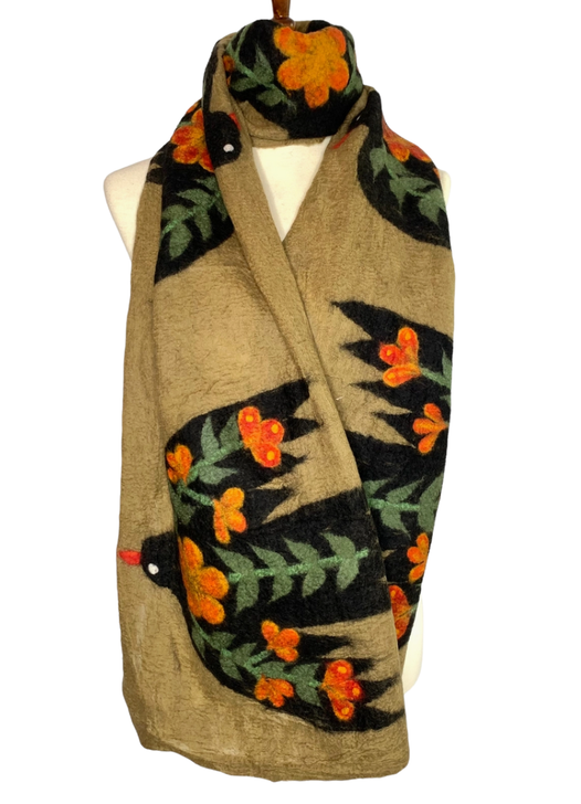 Mountain Bird Scarf