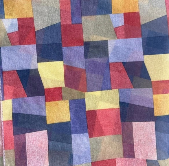 Purple Quilt Pattern Bojagi