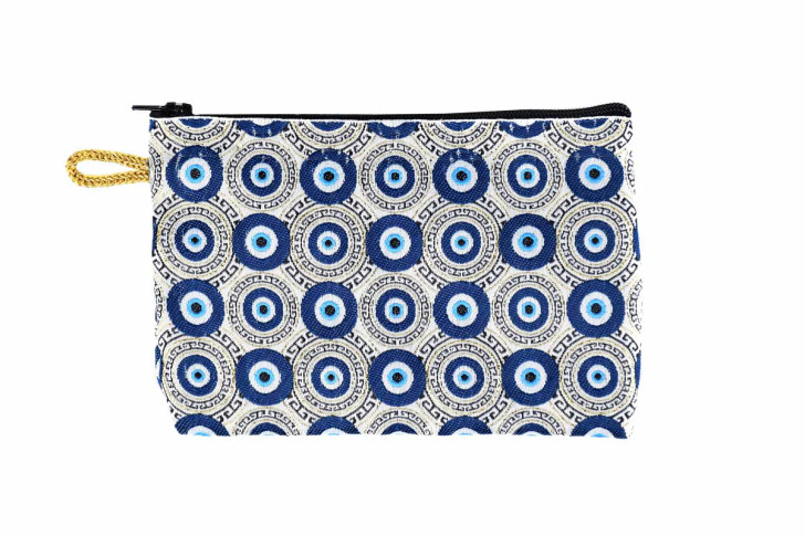 Evil Eye Greek Coin Purse