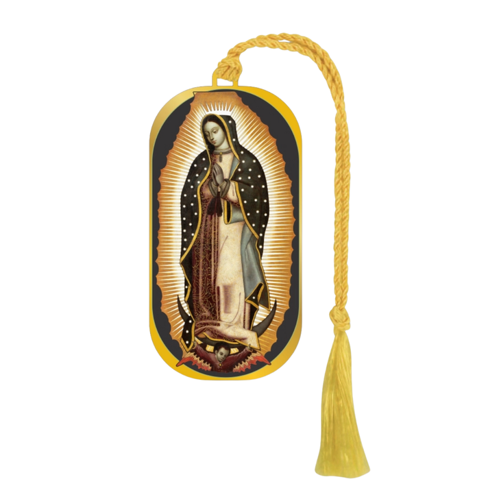 Virgin of Guadalupe Metal Bookmark