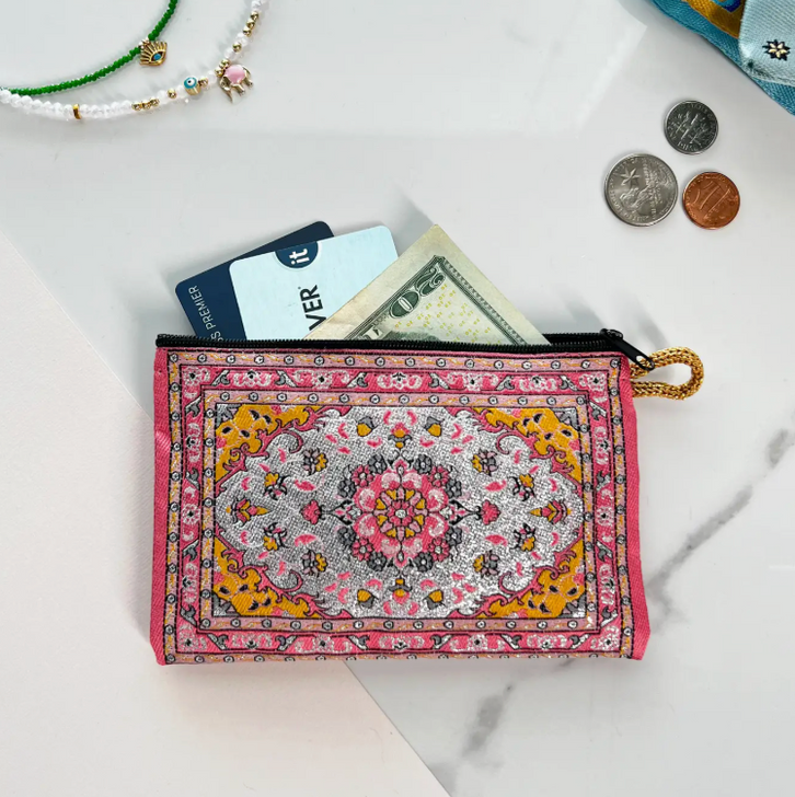 Fabric Zipper Coin Purse