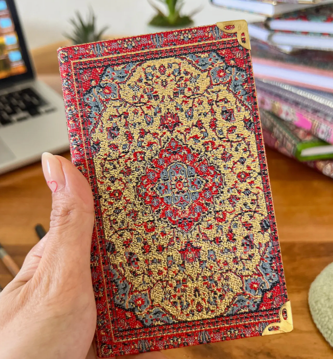 Handmade Small Turkish Notebook