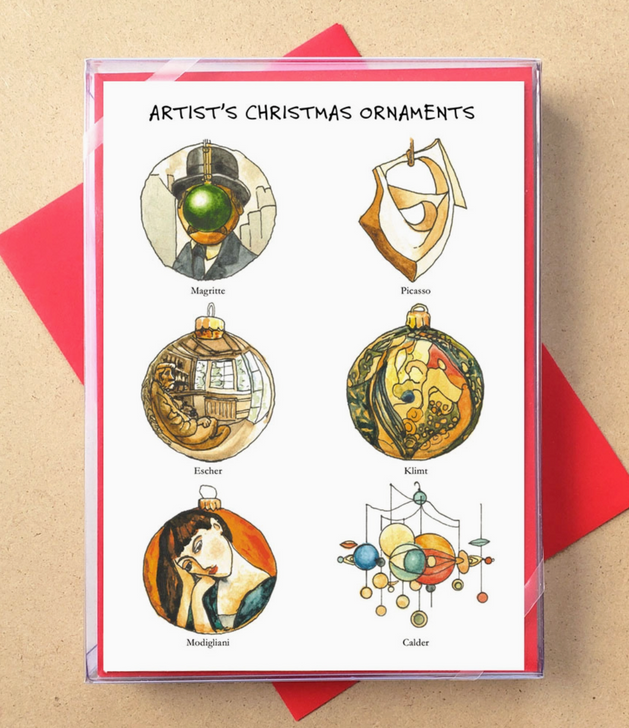Artist's Ornaments Boxed Cards