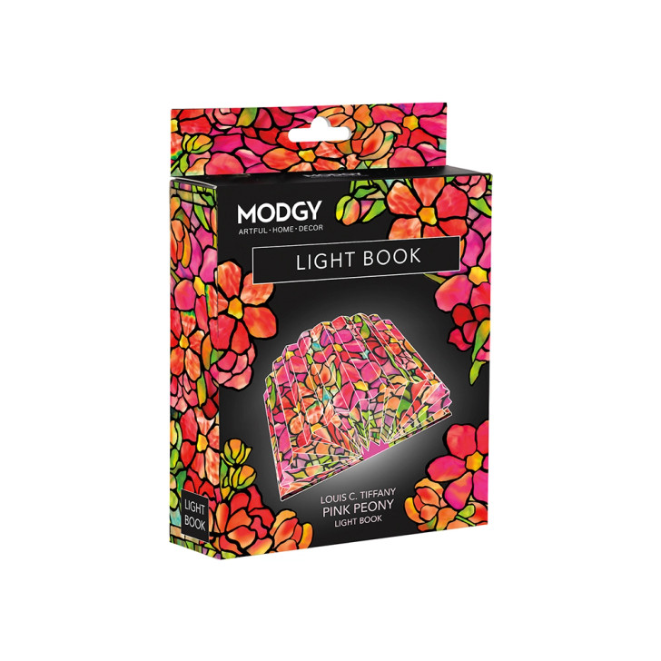 Pink Peony Tiffany Light Book